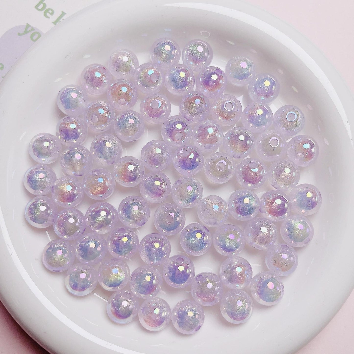 16mm UV Galaxy Luminous beads