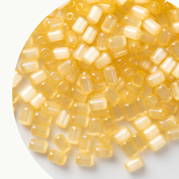 4x6mm Cat Eye Color Jujube Seed Beads