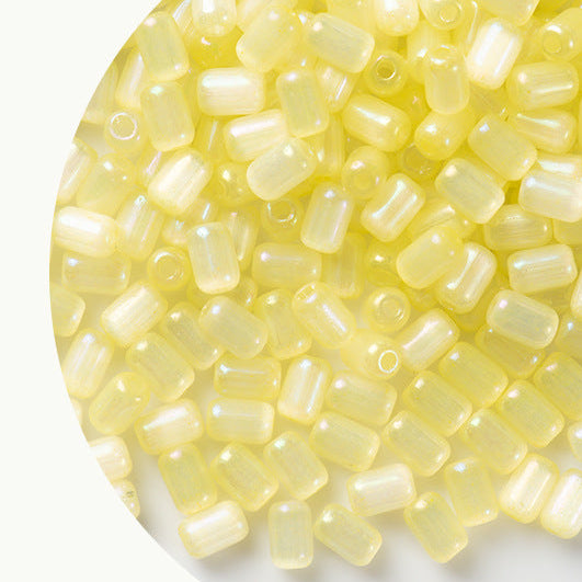 4x6mm Cat Eye Color Jujube Seed Beads