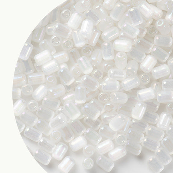 4x6mm Cat Eye Color Jujube Seed Beads