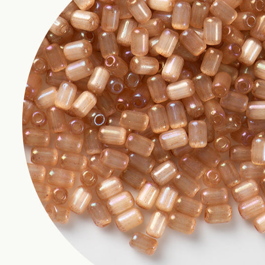 4x6mm Cat Eye Color Jujube Seed Beads