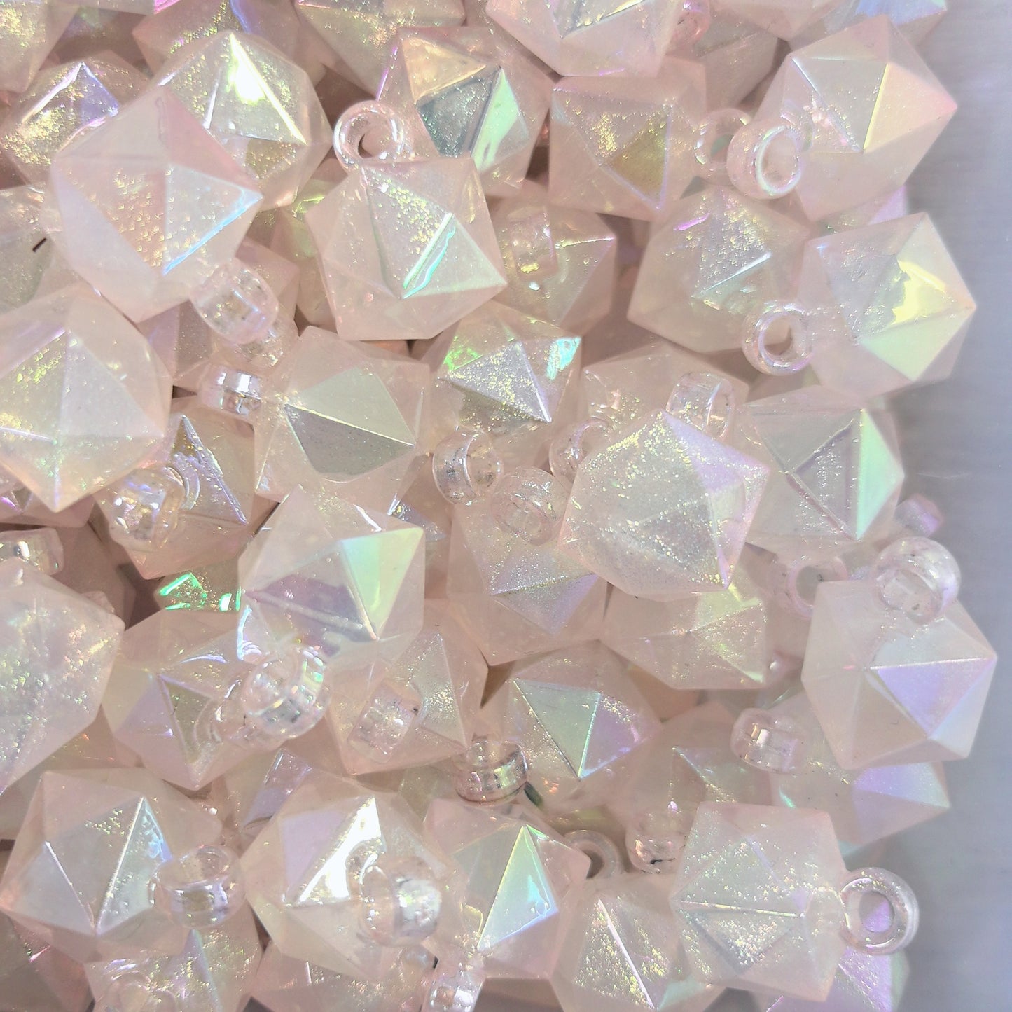 LIVE MIX Random Galaxy Luminous Jelly Pendant Beads