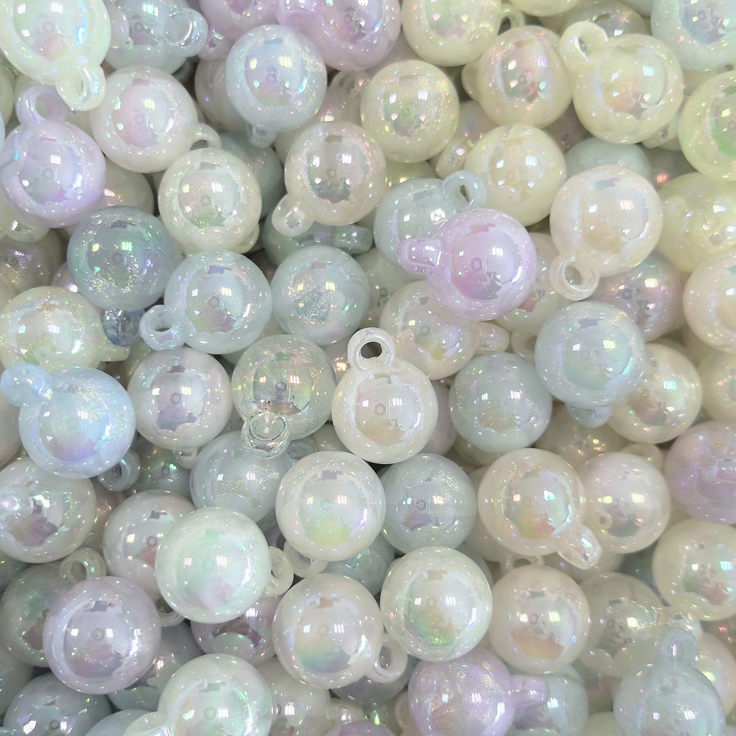 LIVE MIX Random Galaxy Luminous Jelly Pendant Beads