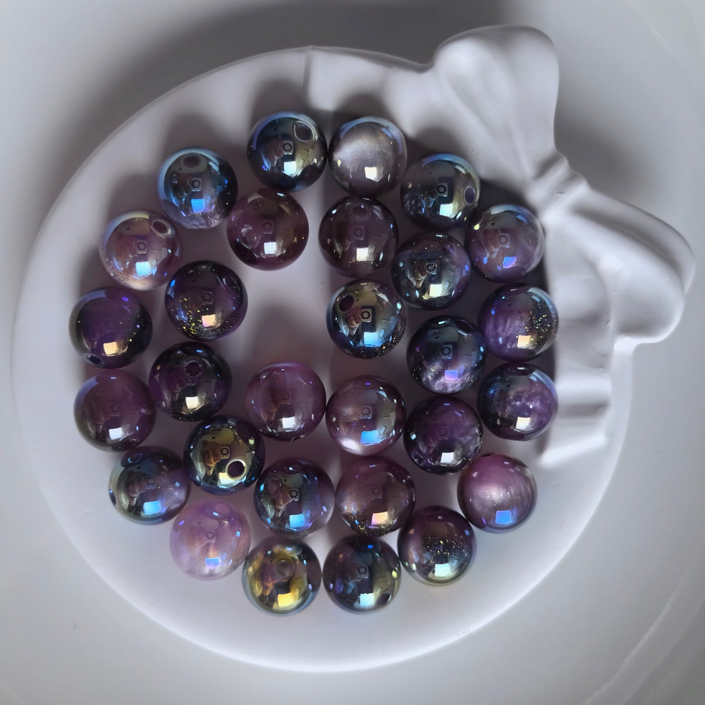 12mm Luxury Acrylic Color Change Beads