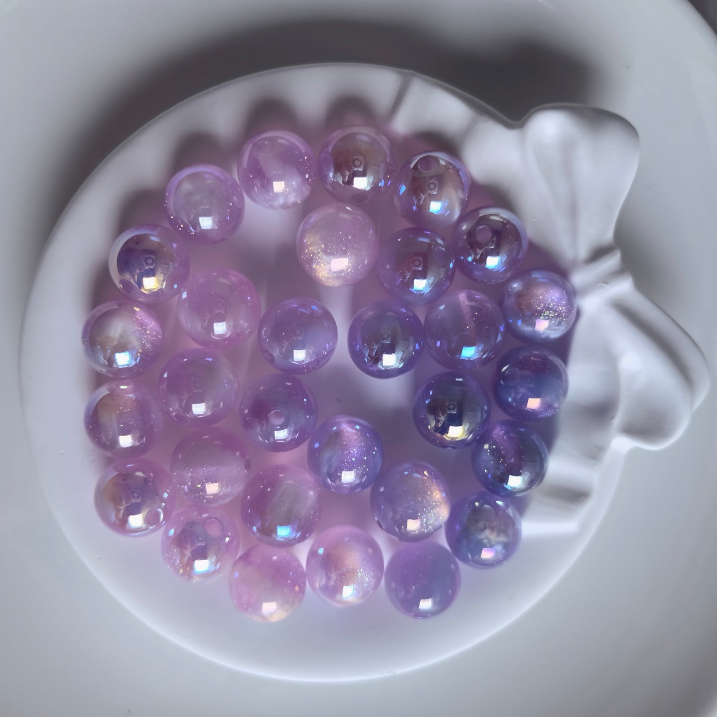 12mm Luxury Acrylic Color Change Beads