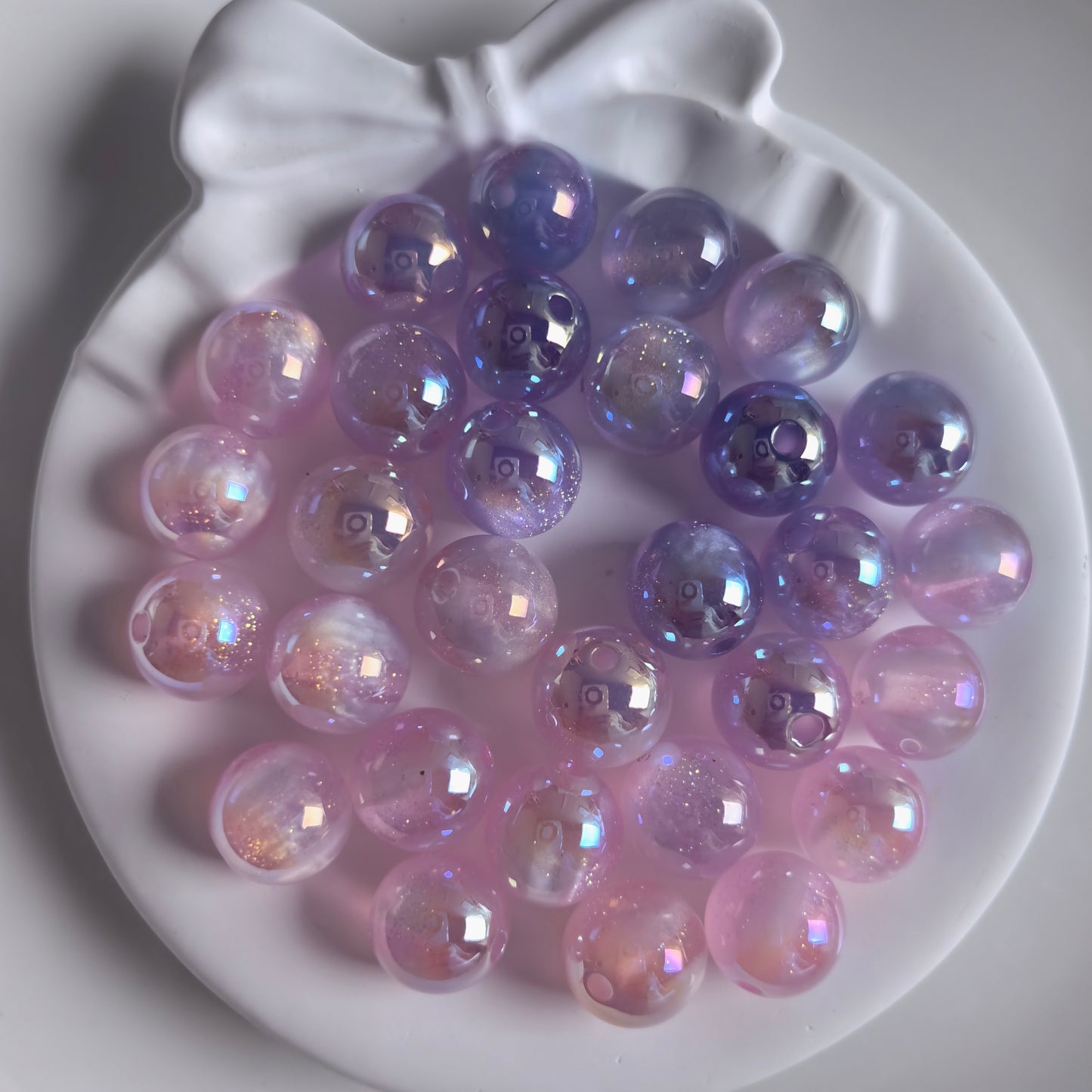 12mm Luxury Acrylic Color Change Beads