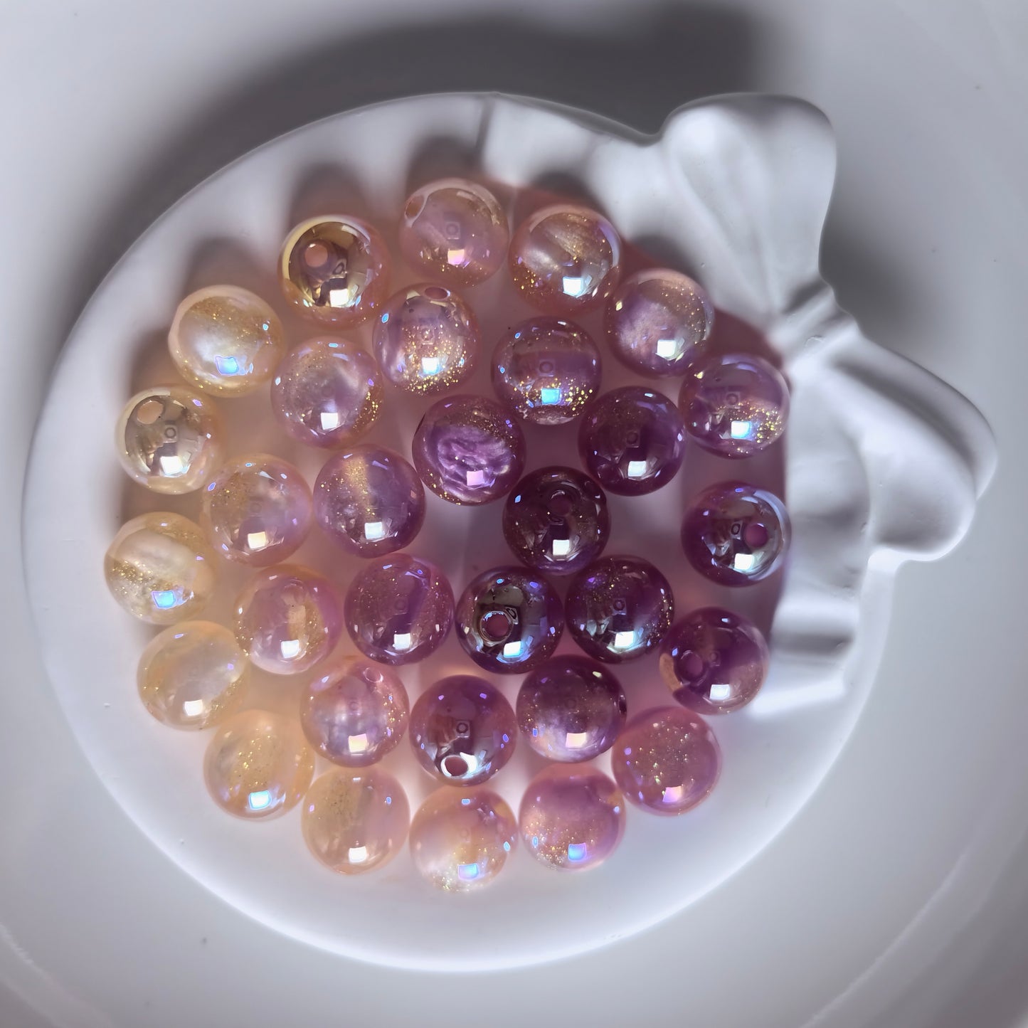 12mm Luxury Acrylic Color Change Beads