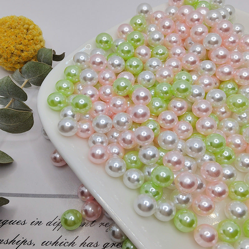 150pcs Colorful Mini Pearl Beads No Hole Mix Szie