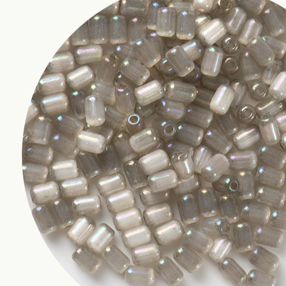 4x6mm Cat Eye Color Jujube Seed Beads