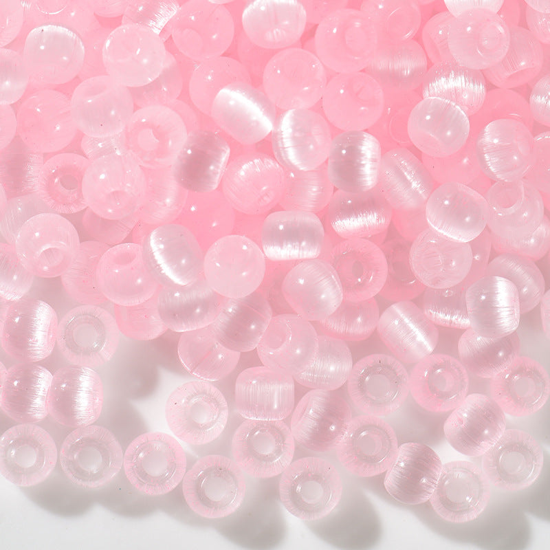 4mm Glass Cat Eye Color Seed Beads