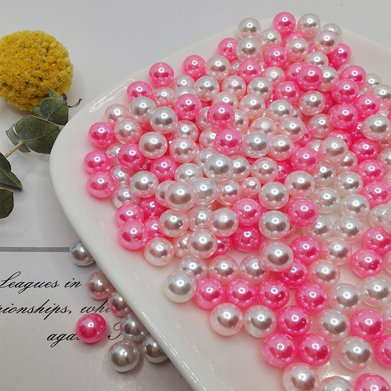 150pcs Colorful Mini Pearl Beads No Hole Mix Szie