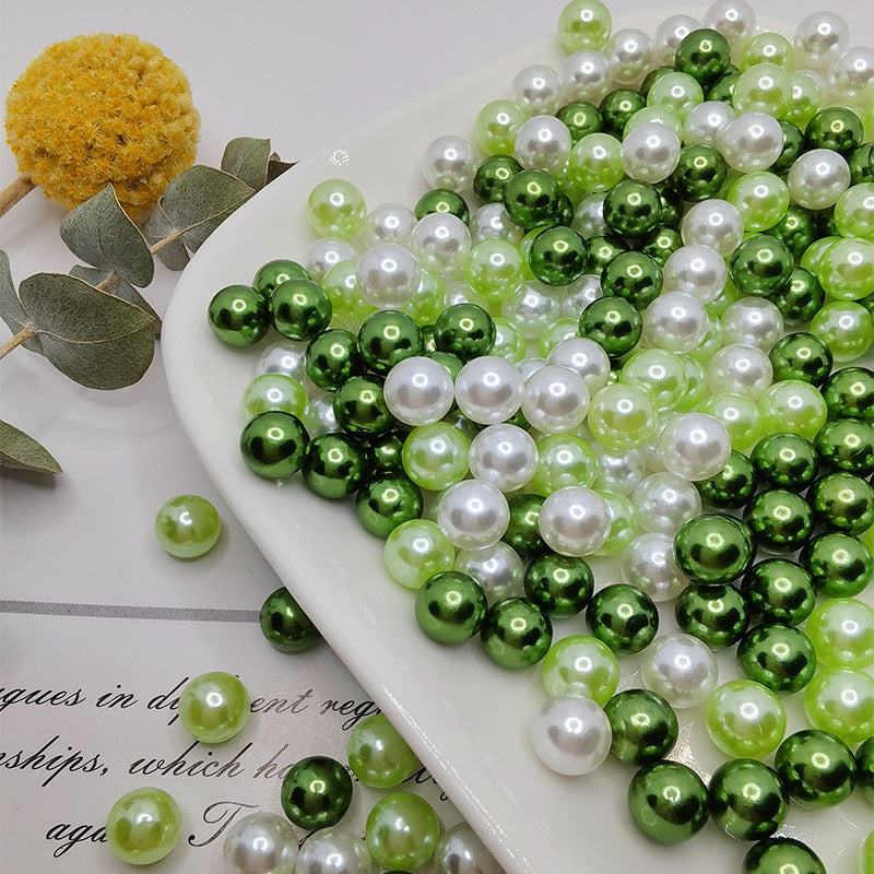 150pcs Colorful Mini Pearl Beads No Hole Mix Szie