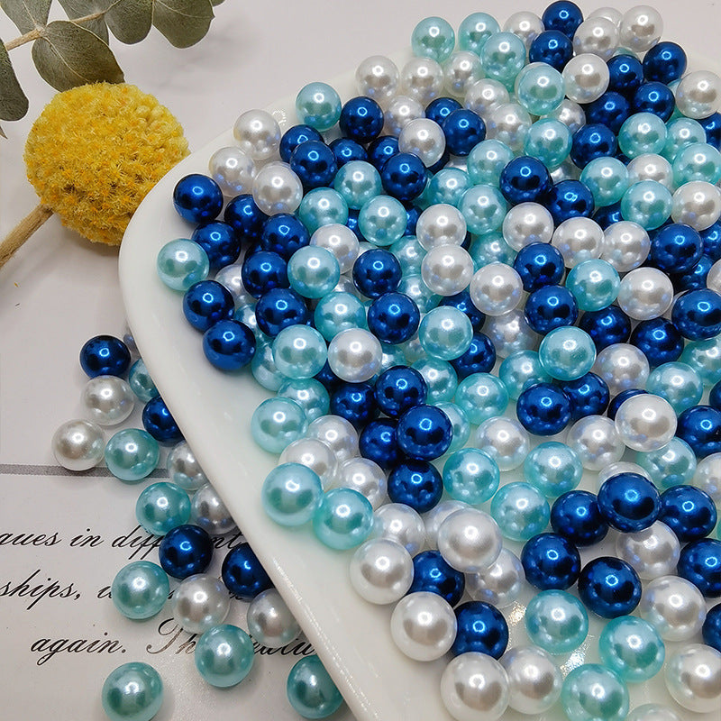 150pcs Colorful Mini Pearl Beads No Hole Mix Szie