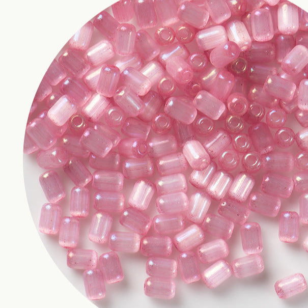 4x6mm Cat Eye Color Jujube Seed Beads