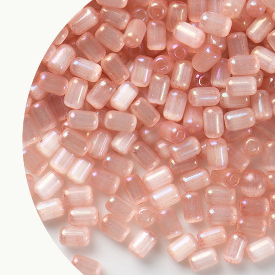 4x6mm Cat Eye Color Jujube Seed Beads