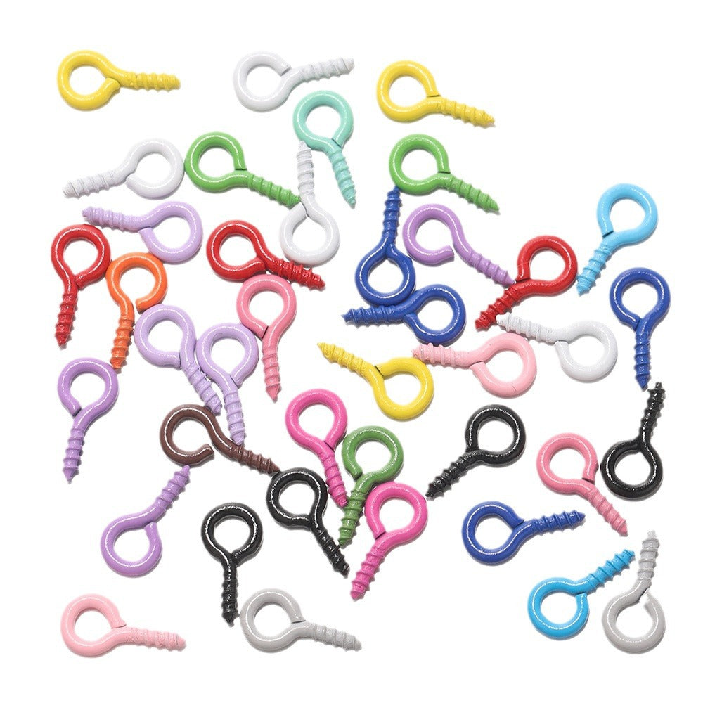 DIY Colorful Baking paint Screw horn 5mm*10mm