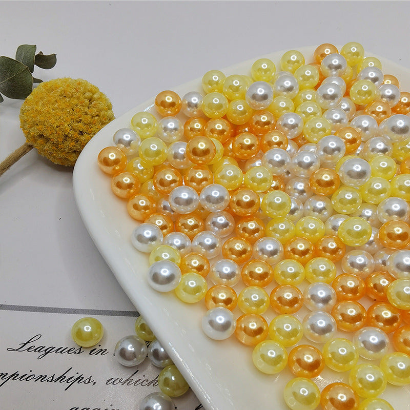 150pcs Colorful Mini Pearl Beads No Hole Mix Szie