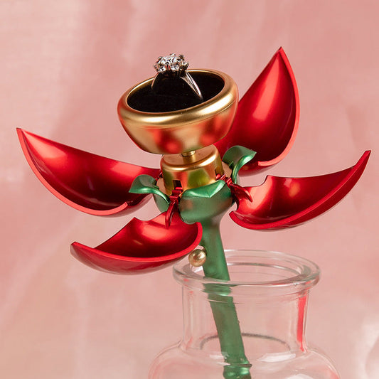 Rose Gift Box & Ring Props Proposing and confessing on Valentine's Day