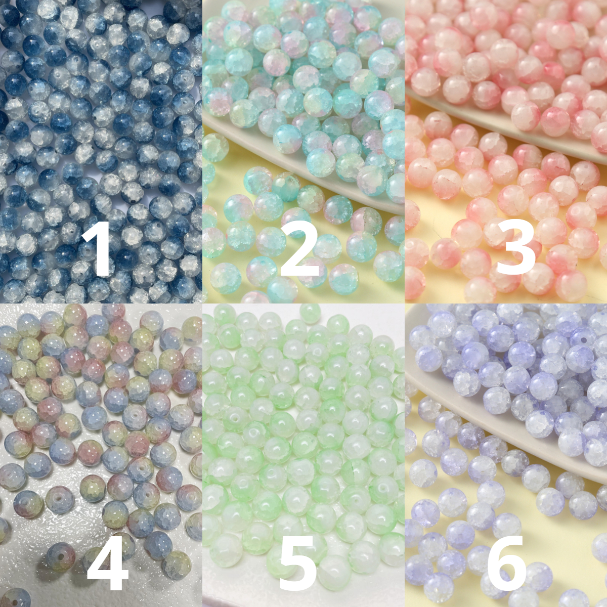 DIY Crystal bead 10MM&8MM