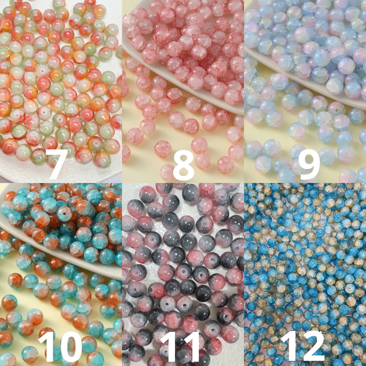 DIY Crystal bead 10MM&8MM