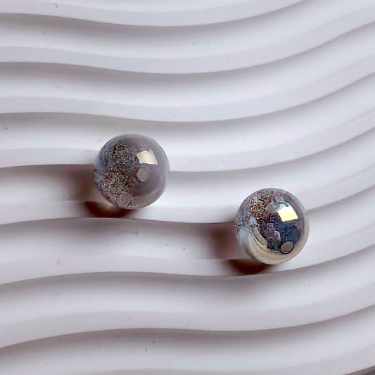 16MM Galaxy Two-color Cat Eye Acrylic beads DIY Pen Phone Chain Bracelet UU Studio