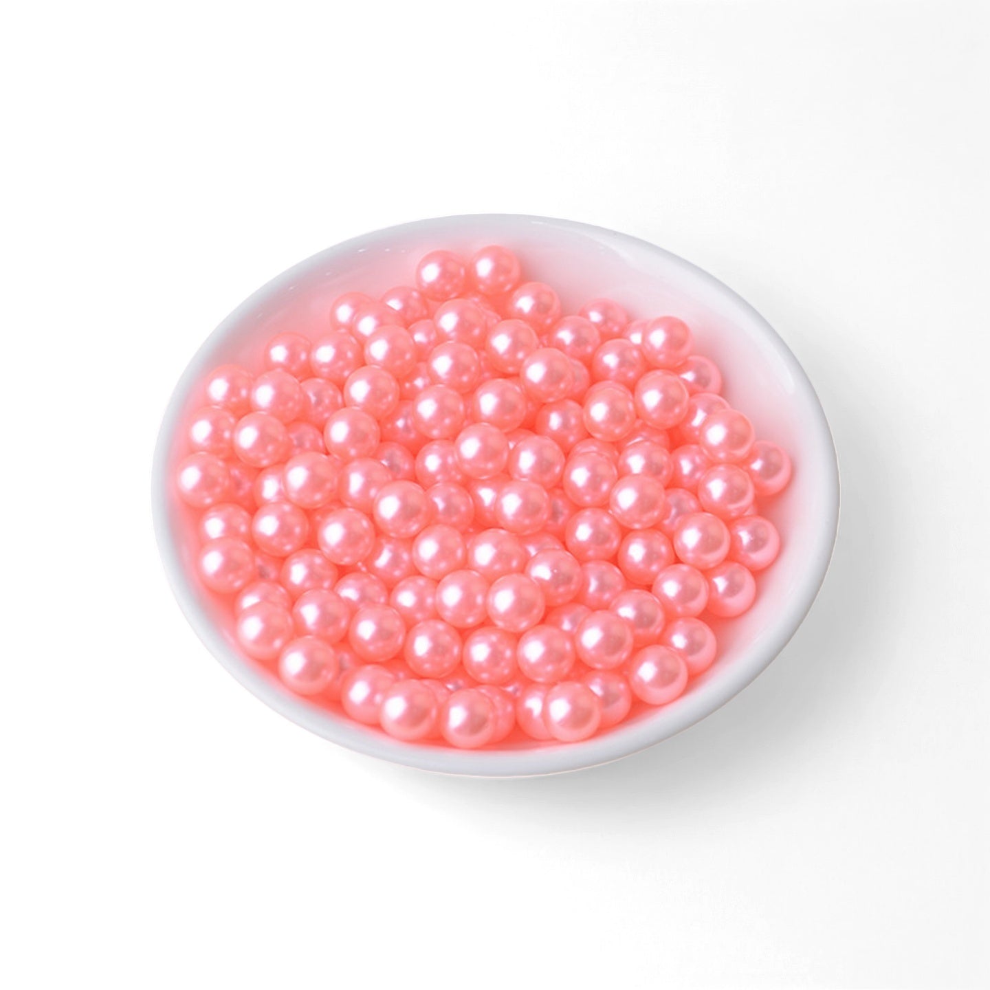 4mm ABS No Hole Multicolour Mini Pearl Acrylic Beads