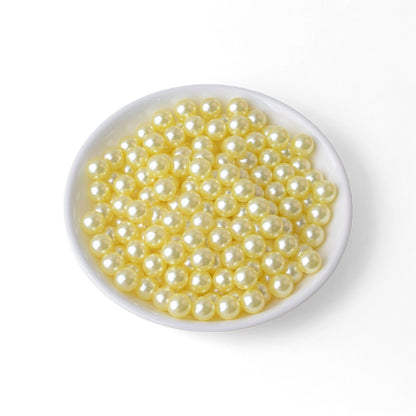 4mm ABS No Hole Multicolour Mini Pearl Acrylic Beads