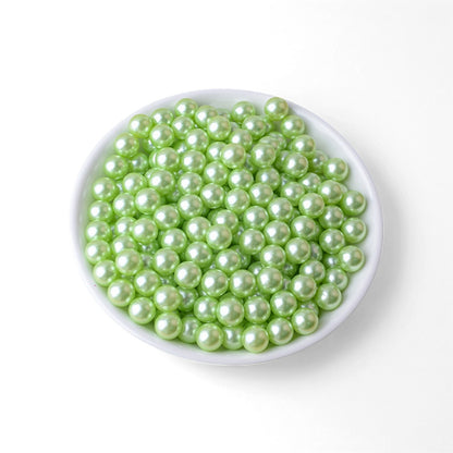 4mm ABS No Hole Multicolour Mini Pearl Acrylic Beads
