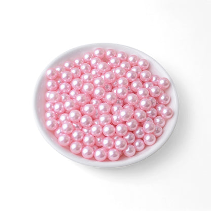 4mm ABS No Hole Multicolour Mini Pearl Acrylic Beads