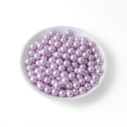 4mm ABS No Hole Multicolour Mini Pearl Acrylic Beads