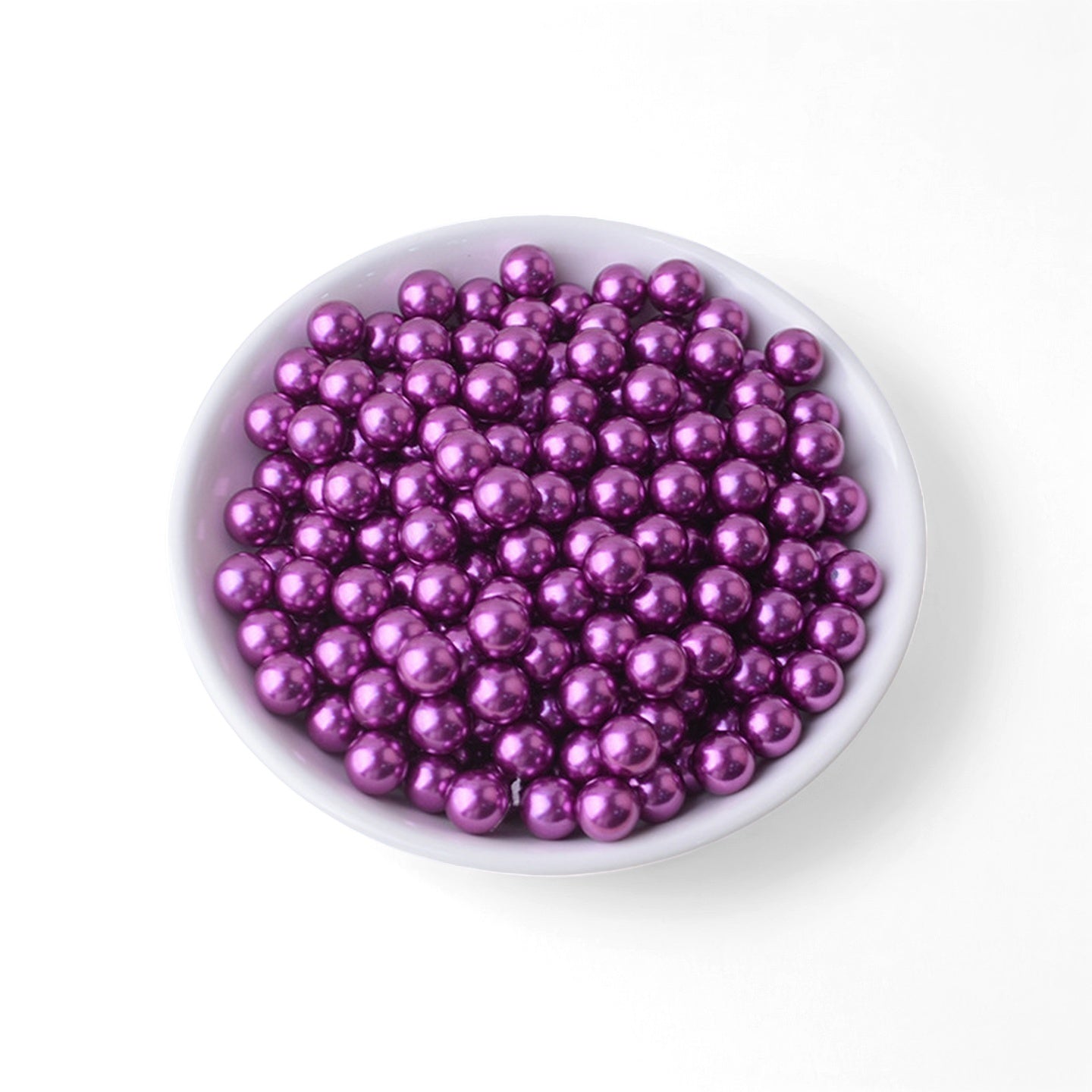 4mm ABS No Hole Multicolour Mini Pearl Acrylic Beads