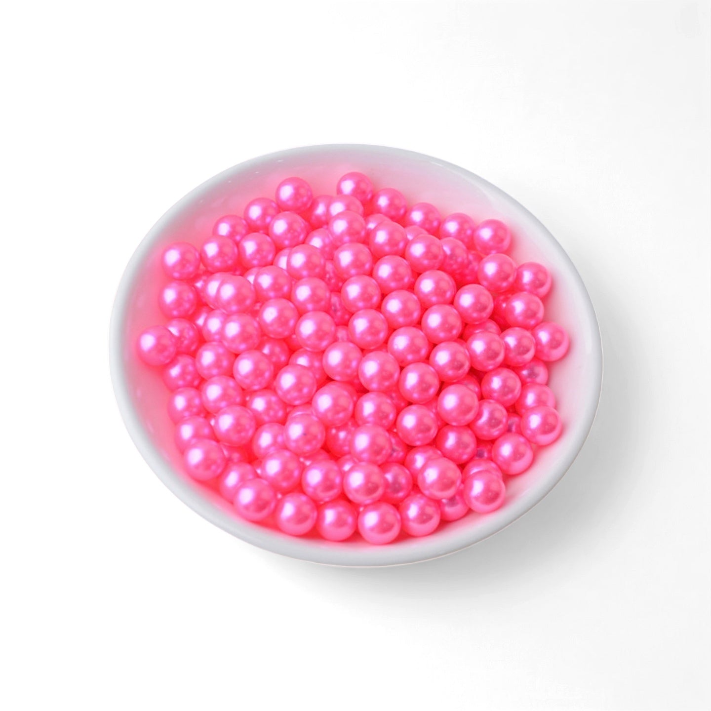 4mm ABS No Hole Multicolour Mini Pearl Acrylic Beads