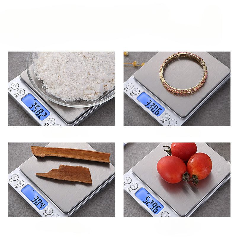 High Precision Jewelry Scale Mini Electronic Pocket Scale Portable Home Kitchen Scale 0.01G Food Balance Precision