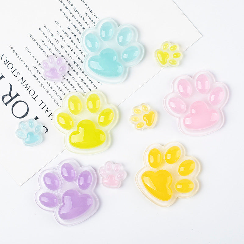 Luminous Cat paw charm