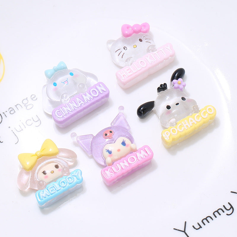 Cartoon Sanrio  with name