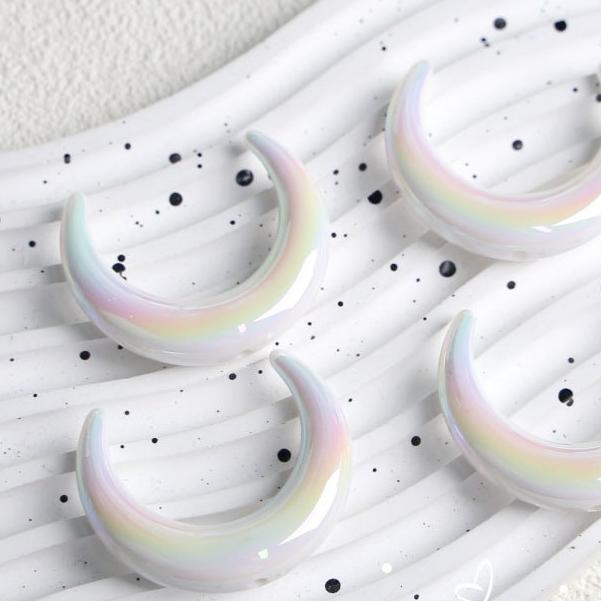 Acrylic Moon beads