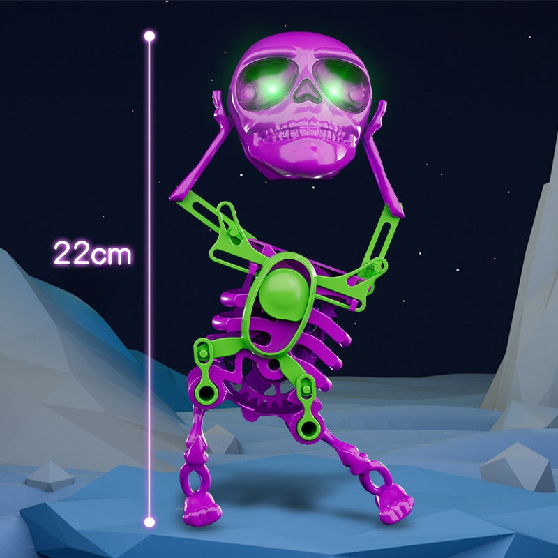 3D dancing skeleton decompression toy