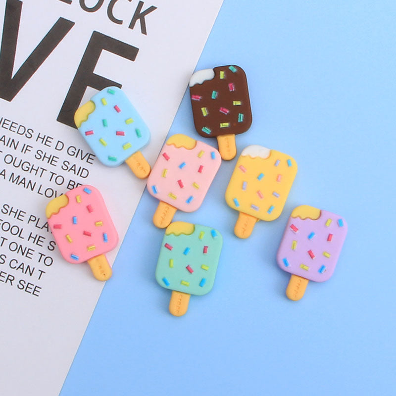 Macaron color ice cream Charm