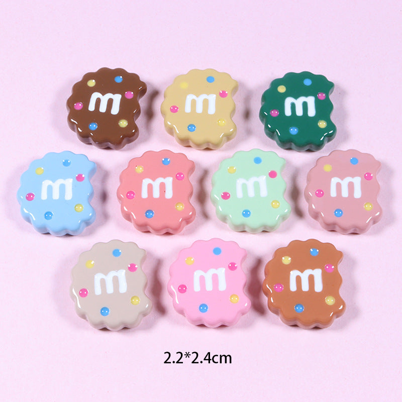 Cute M&M cookie