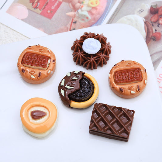 Artificial chocolate charm