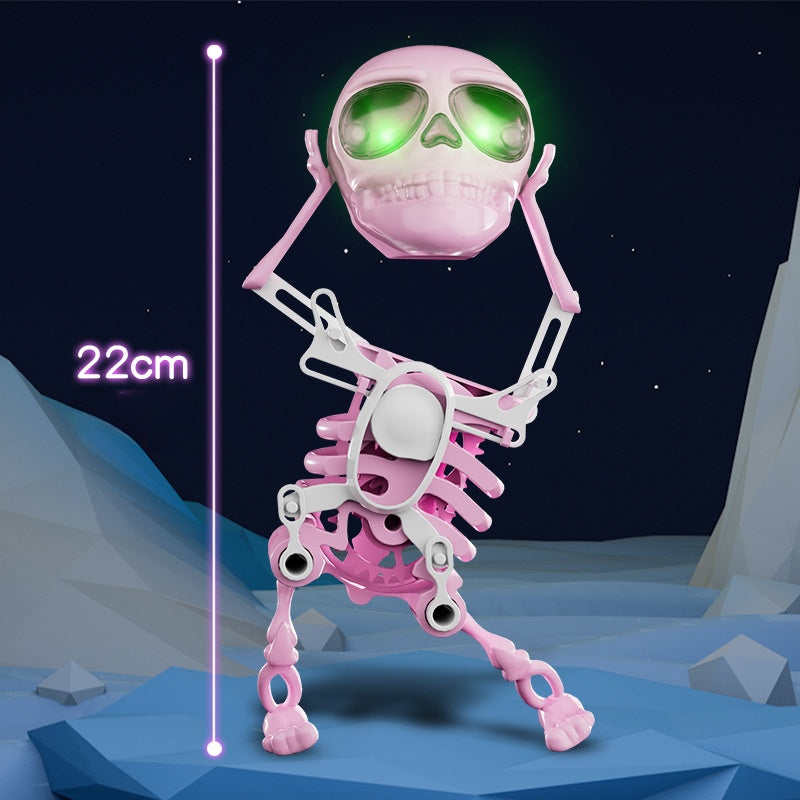 3D dancing skeleton decompression toy